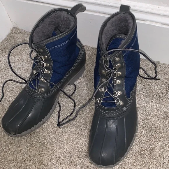Mens LL Bean 290614 black Leather Primaloft‎ Insulated Ankle Boots Sz 10 L.L. Bean | Shoes | Ll Bean Boots Size 1 Mens | Poshmark main image 4